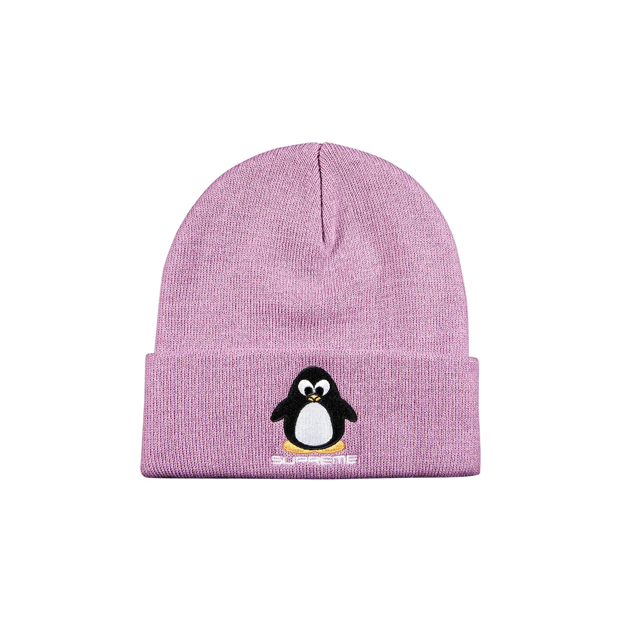 Шапка Supreme Penguin Фиолетовый