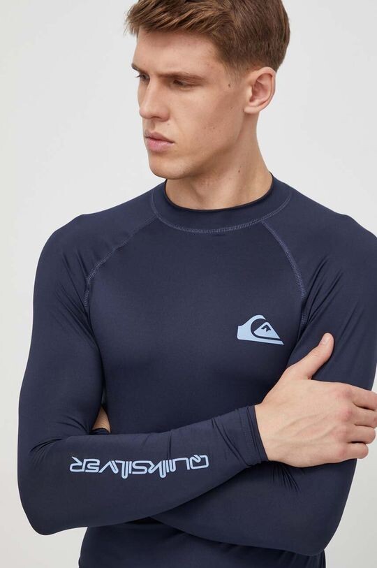 

Рубашка с длинным рукавом Quiksilver, темно-синий