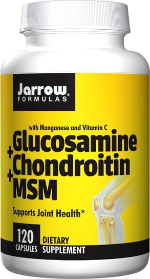 Глюкозамин, хондроитин и МСМ (120 капсул) Jarrow Formulas amazing nutrition глюкозамин хондроитин и мсм 240 капсул