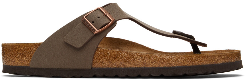 

Коричневые сандалии Birkenstock Regular Gizeh