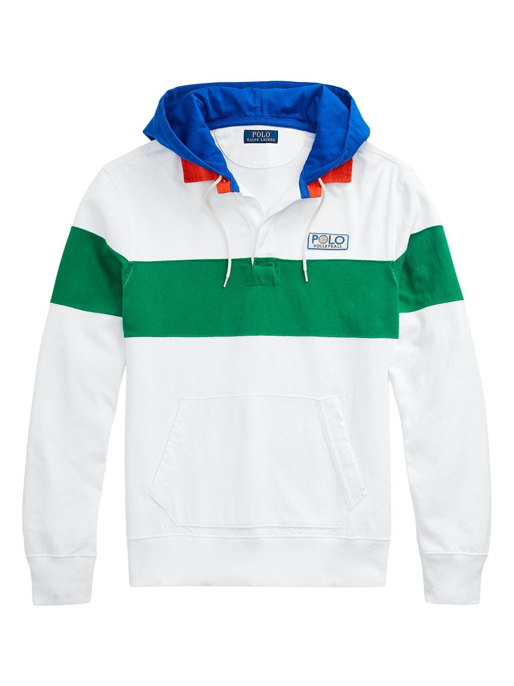 

Толстовка в стиле регби из джерси Polo Ralph Lauren, белый