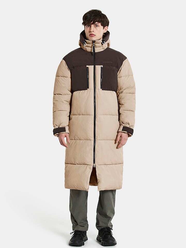 

Пальто Didriksons Hilmer, цвет beige/schwarz