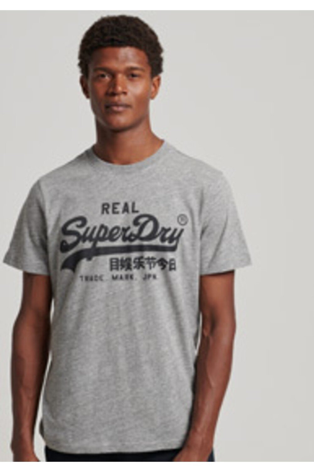 

Футболка – Серая – Классический крой SUPERDRY, серый