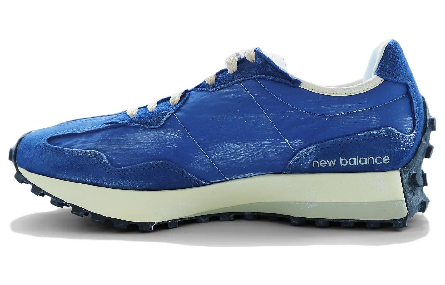 

Кроссовки унисекс New Balance 327 для бега, ярко-синий / белый