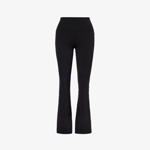 

Расклешенные леггинсы nulu из эластичной ткани Lululemon, черный