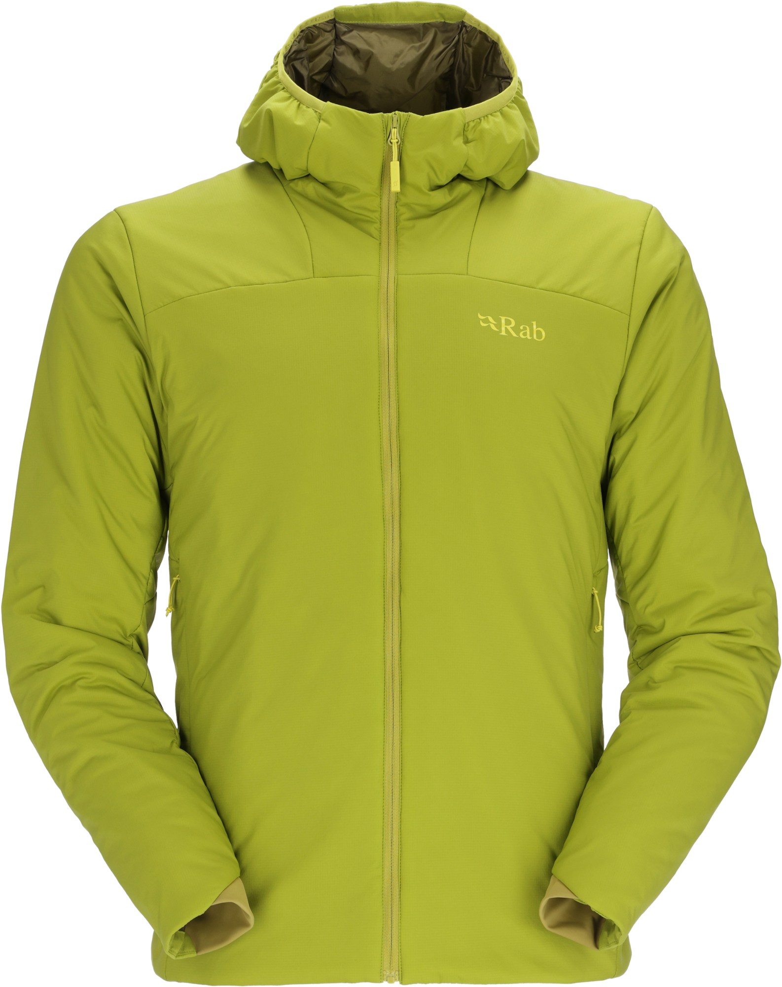 Легкая утепленная куртка Xenair Alpine — мужская Rab, зеленый куртка утепленная мужская outventure зеленый