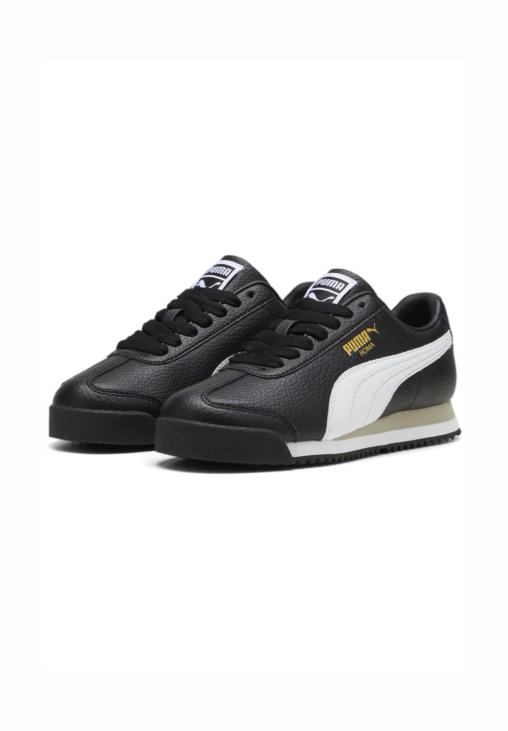 

Низкие кроссовки Roma Standard Puma, черно-белые