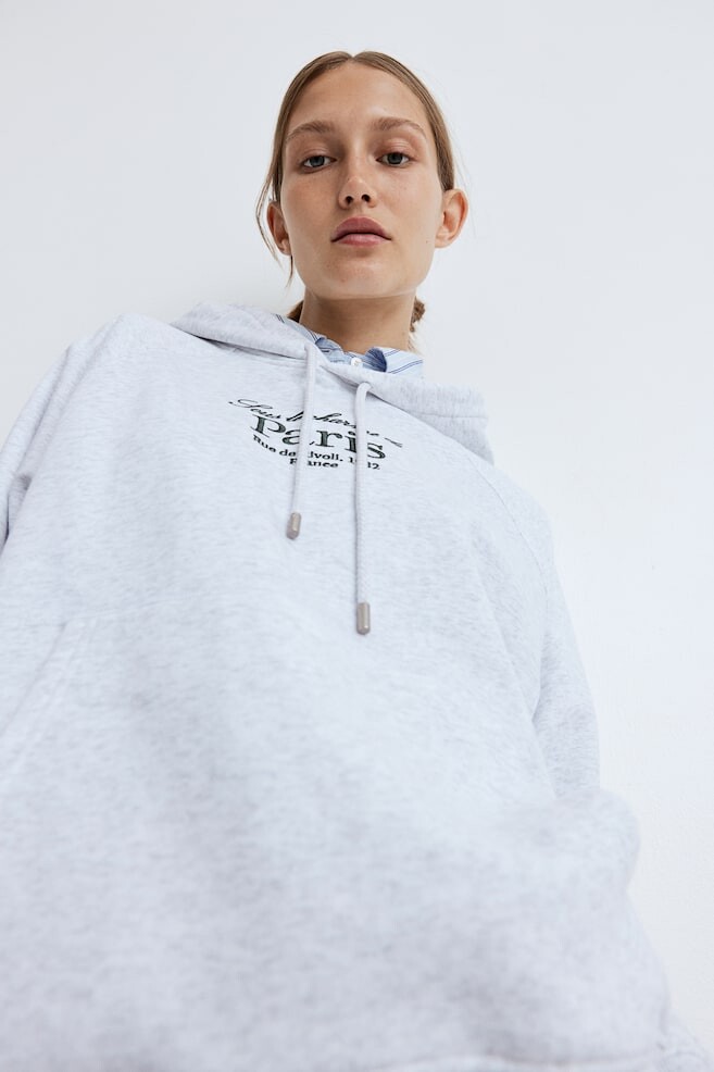 

Толстовка с мотивом H&M, серый