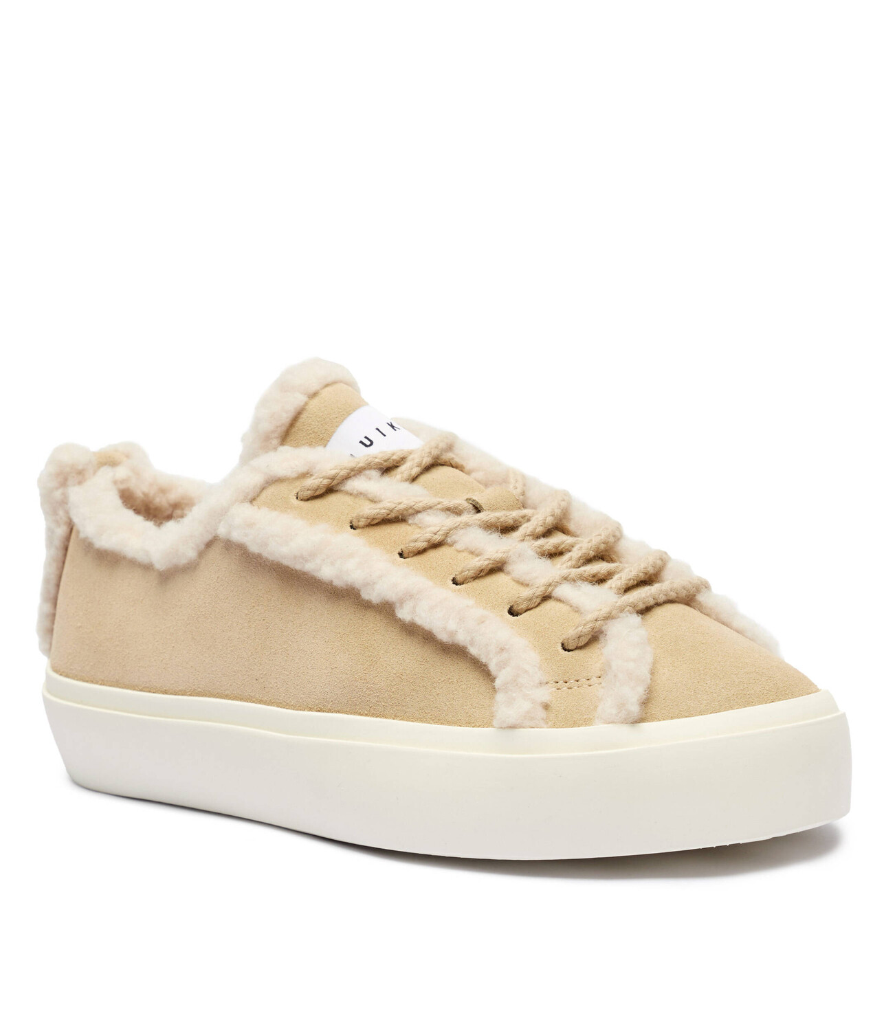 

Кеды INUIKII Shearling, бежевый