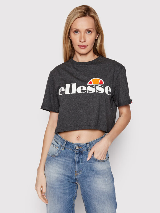 Укороченная футболка Ellesse, серый