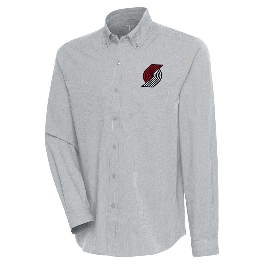 

Рубашка Antigua Portland Trail Blazers, серый
