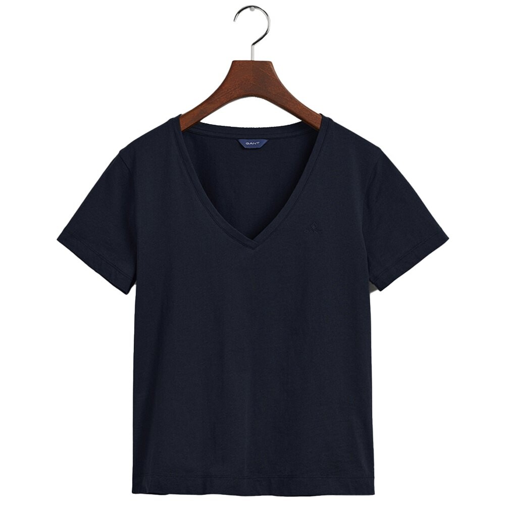 

Футболка Gant Original Short Sleeve V Neck, черный