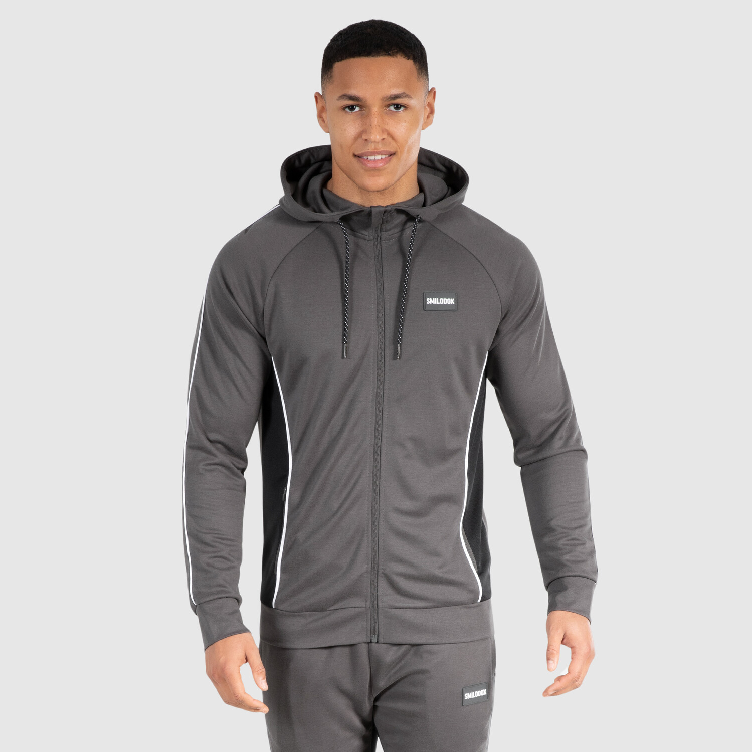 

Спортивная куртка SMILODOX Zip Hoodie Suit Pro, антрацит