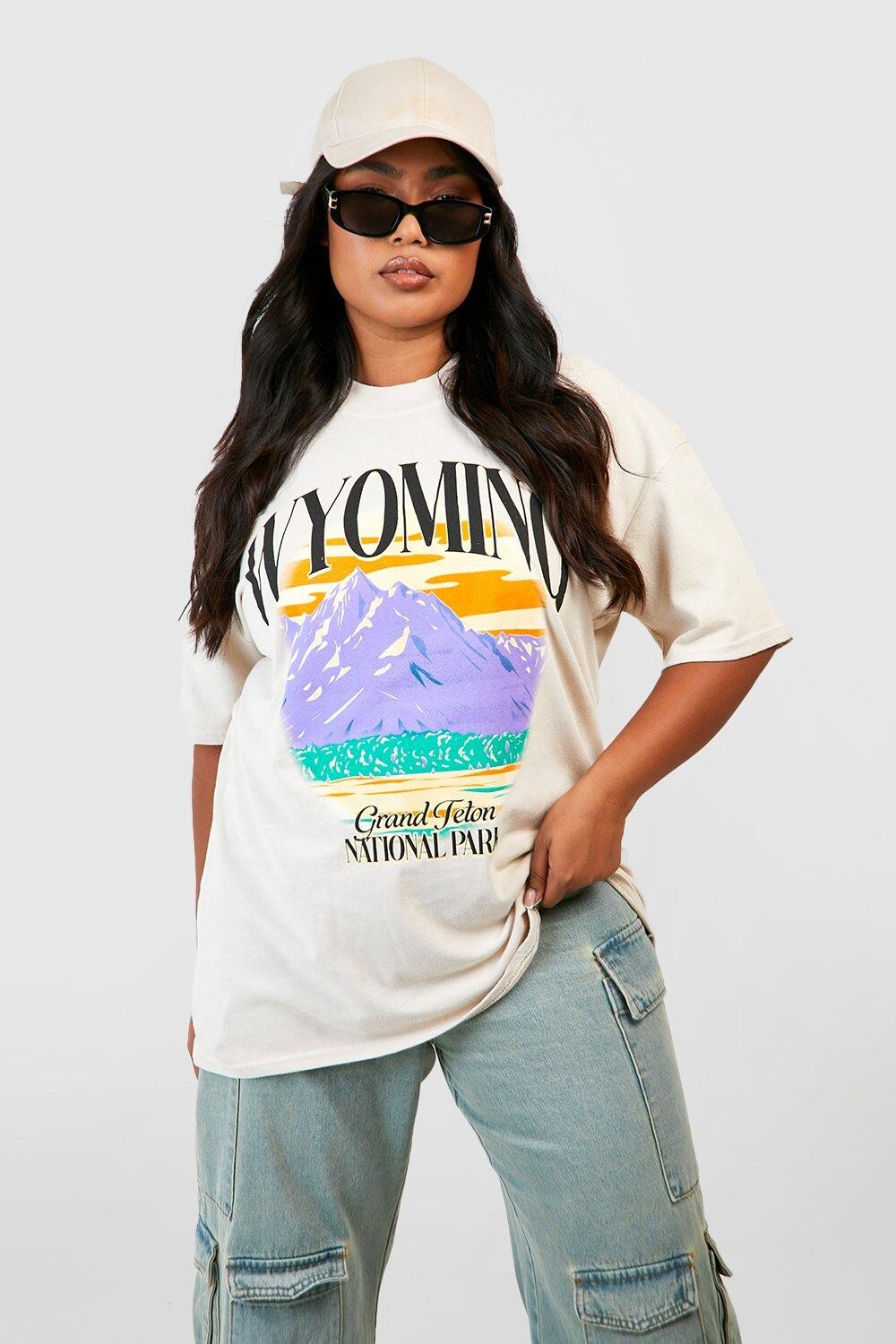 

Футболка plus wyoming Boohoo, серый
