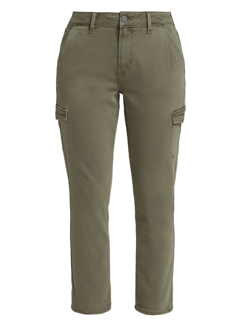 

Узкие прямые укороченные брюки Jolie Twill Paige, зеленый
