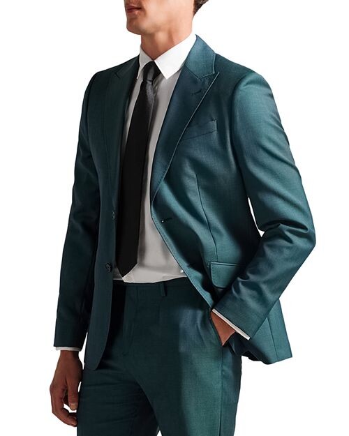 

Пиджак стандартного кроя Northj Tonic Weave Ted Baker, цвет Green