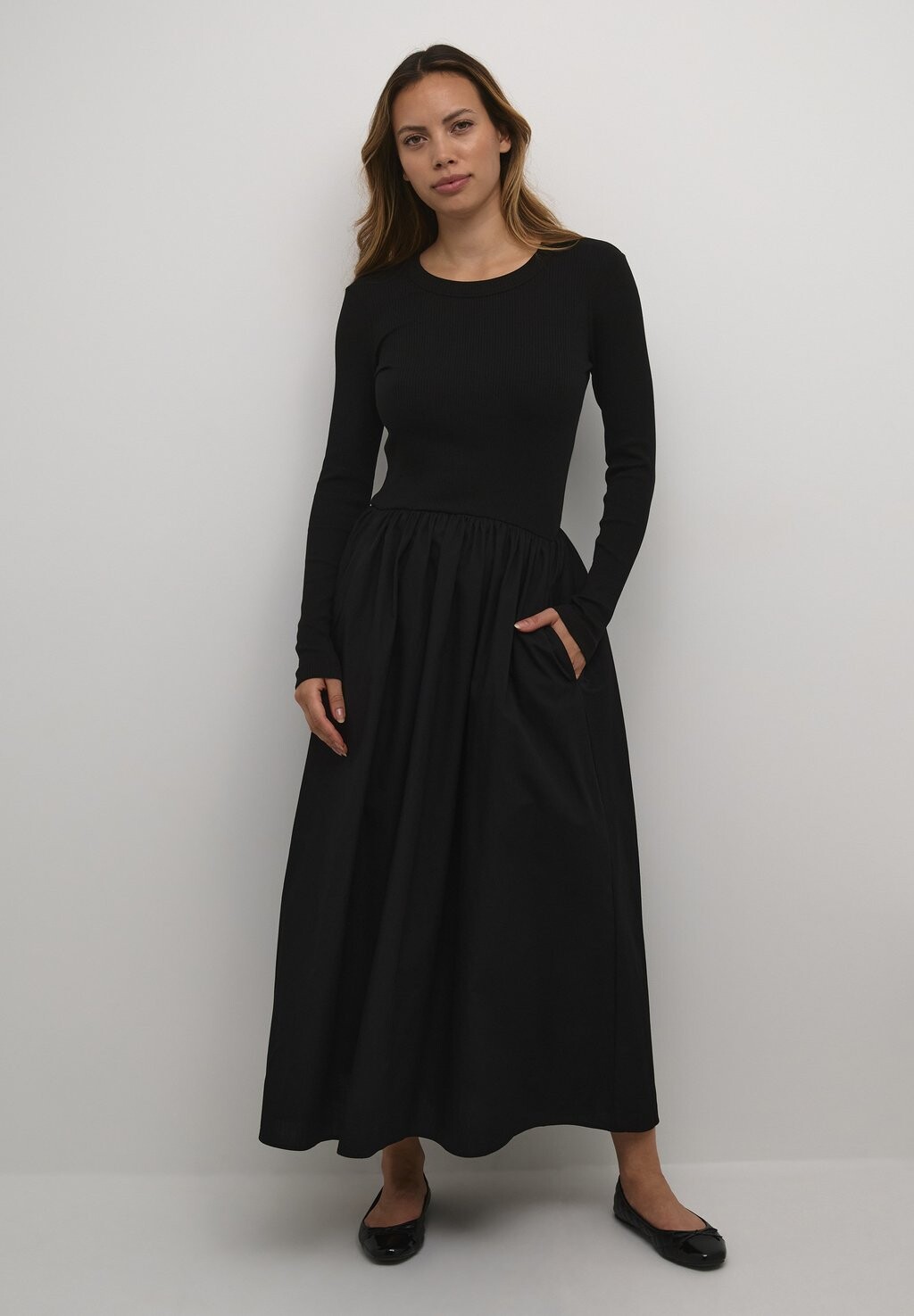 

Длинное платье Dagnamaiw Ls InWear, черный