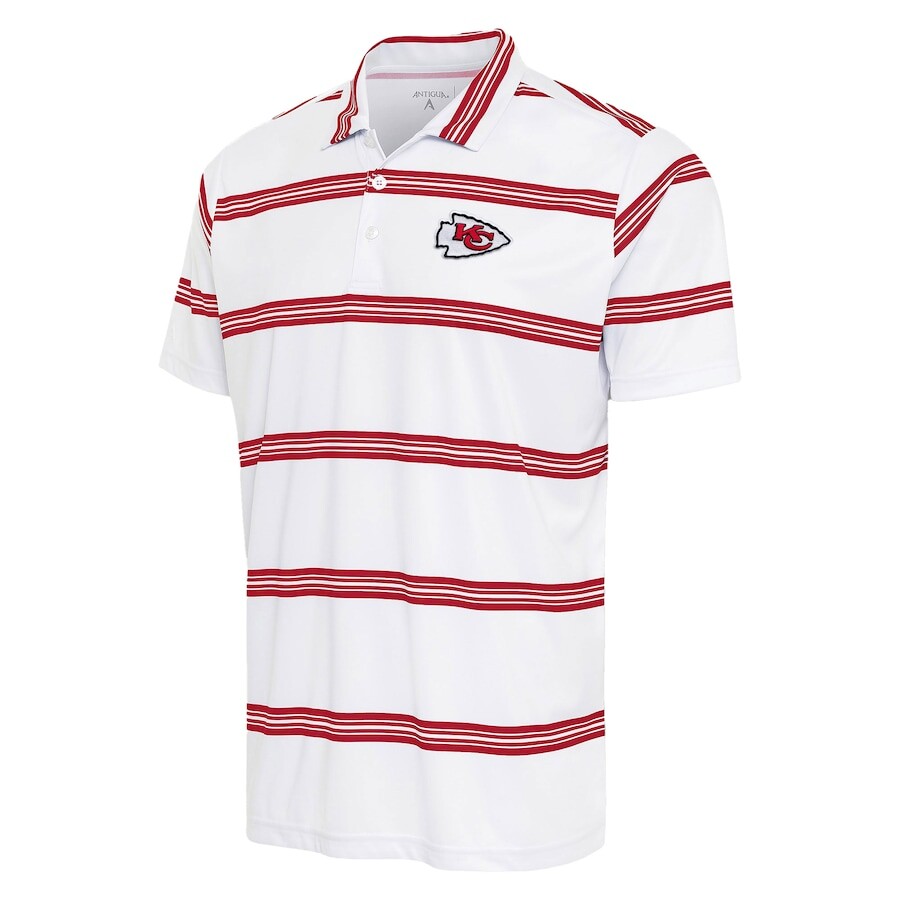 

Поло с коротким рукавом Antigua Kansas City Chiefs, белый