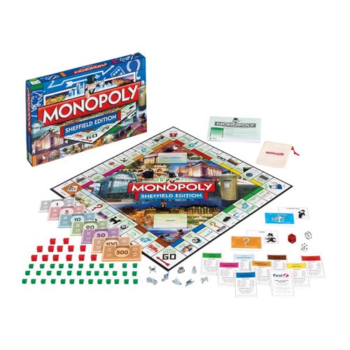 Настольная игра Monopoly: Sheffield Winning Moves настольная игра monopoly one piece winning moves
