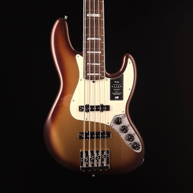 

Басс гитара Fender American Ultra Jazz Bass V - Mocha Burst with Rosewood Fingerboard - NEW !
