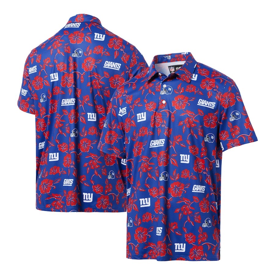 

Поло с коротким рукавом Reyn Spooner New York Giants, роял