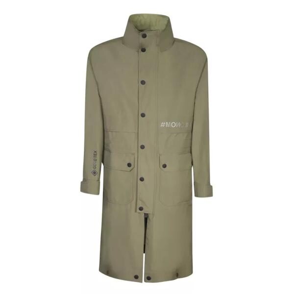 

Пальто nylon parka Moncler, зеленый
