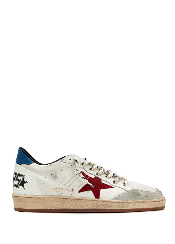 

Разноцветные мужские кожаные кроссовки ballstar Golden Goose