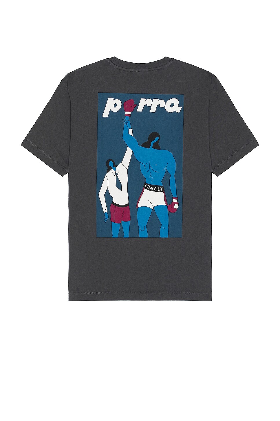 

Футболка By Parra Round 12 T-shirt, цвет Dark Grey