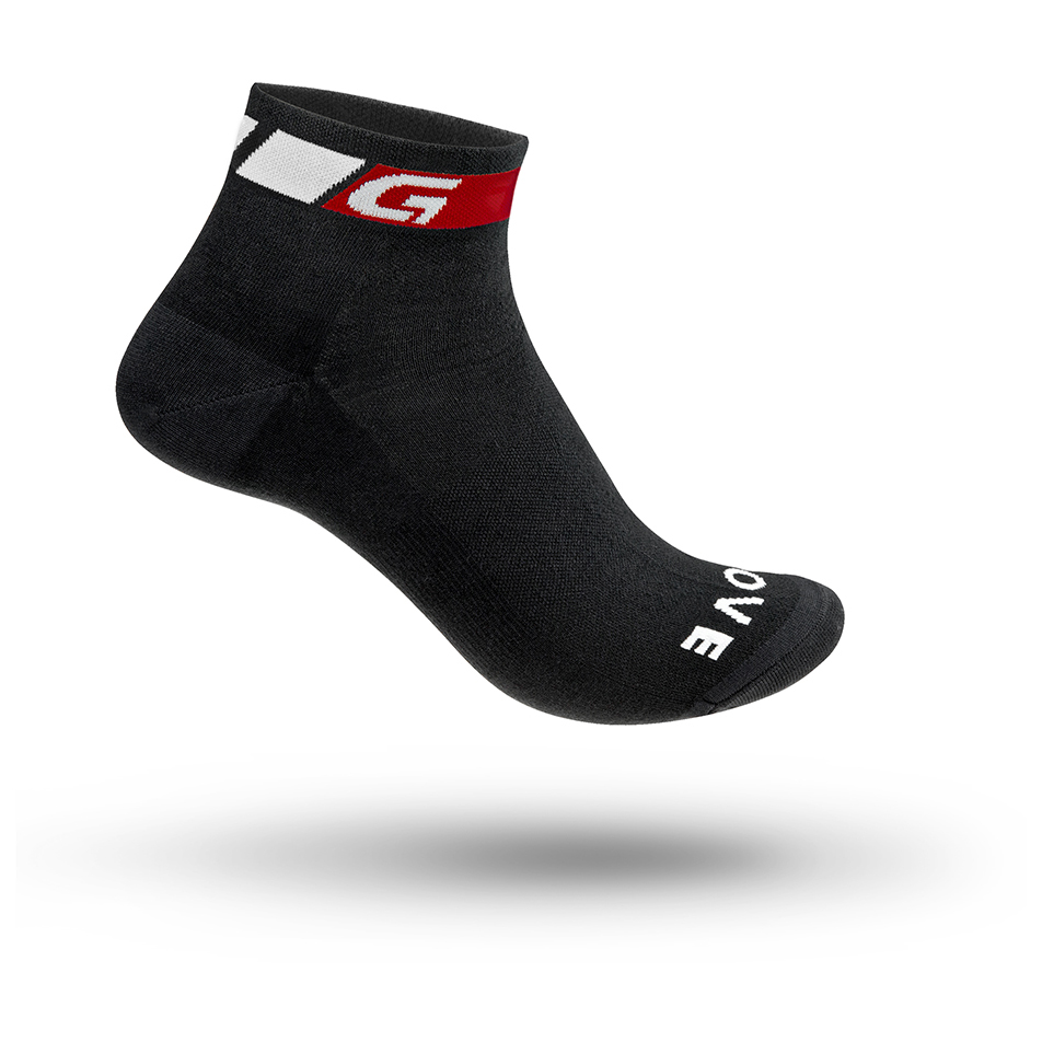 Велосипедные носки Gripgrab Classic Low Cut Sock, черный