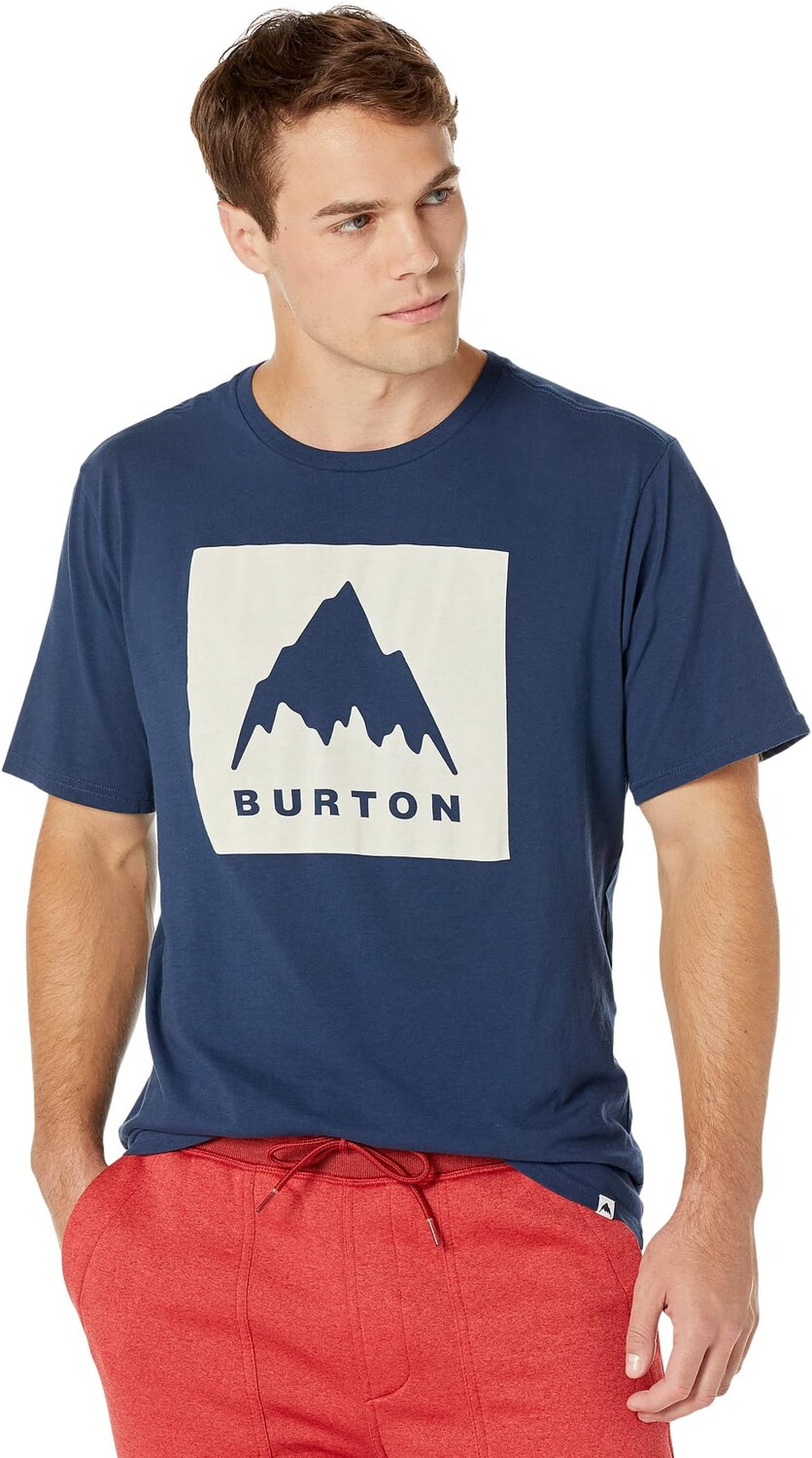 

Классическая футболка Mountain High с короткими рукавами Burton, цвет Dress Blue