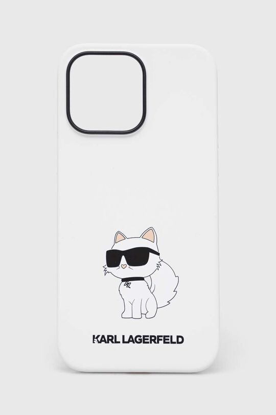 

Чехол для телефона iPhone 14 Pro Max 6,7 дюйма Karl Lagerfeld, белый