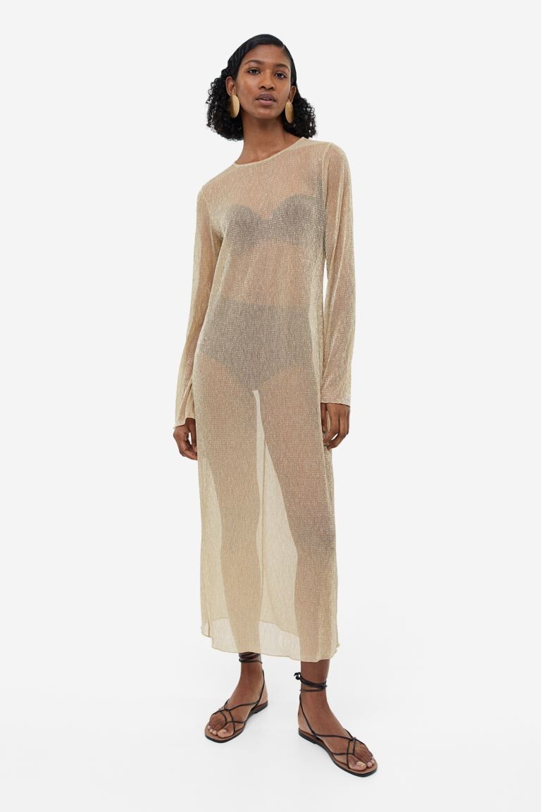 

Блестящее платье H&M