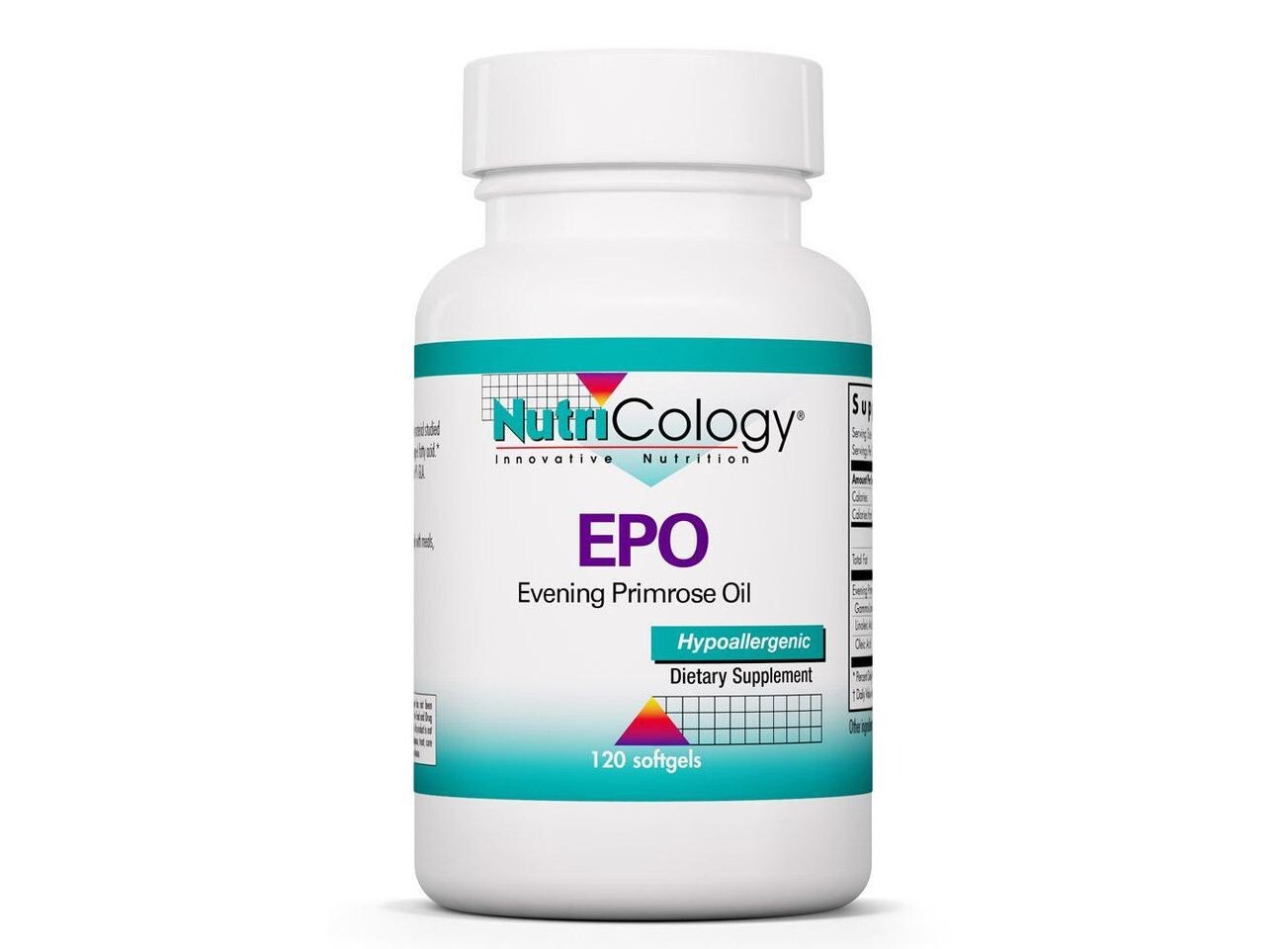 

Nutricology, Масло вечерней примулы EPO, 120 мягких таблеток