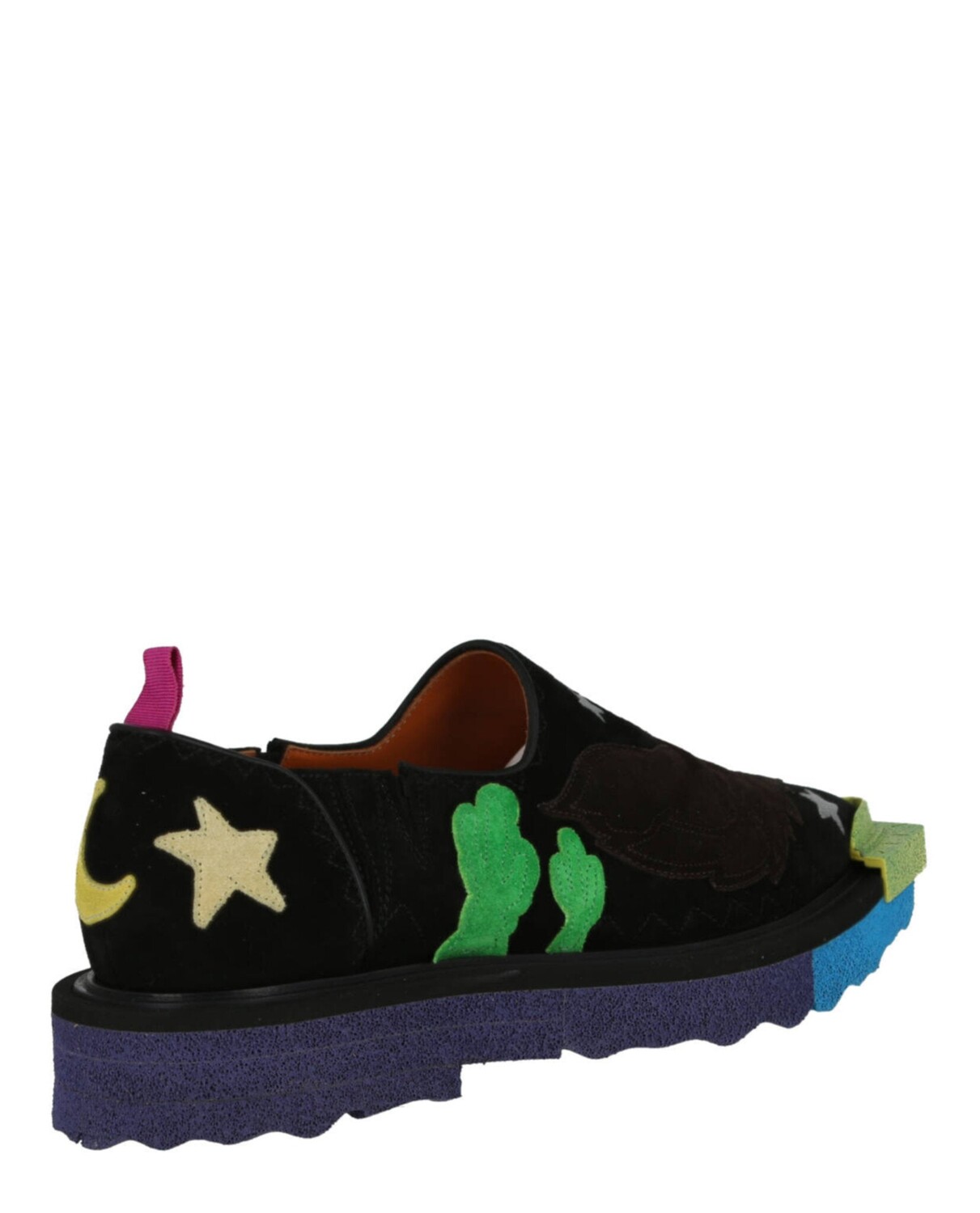 

Туфли из техасской кожи на платформе Off-White, цвет Black Green