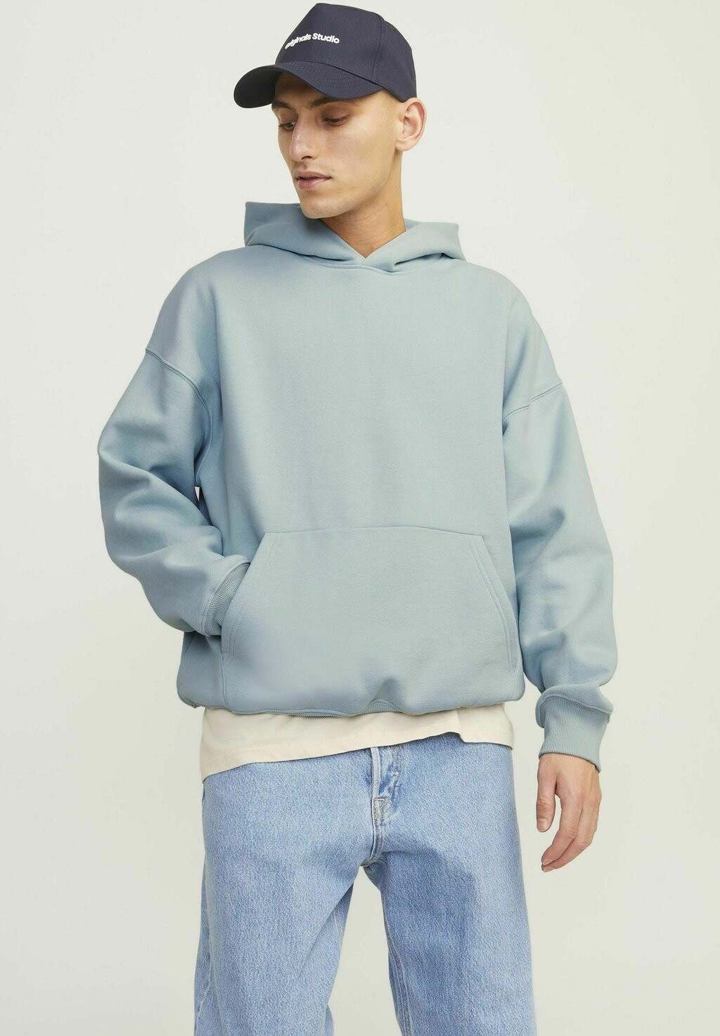 

Толстовка Jorvibe Hood Jack & Jones, цвет gray mist