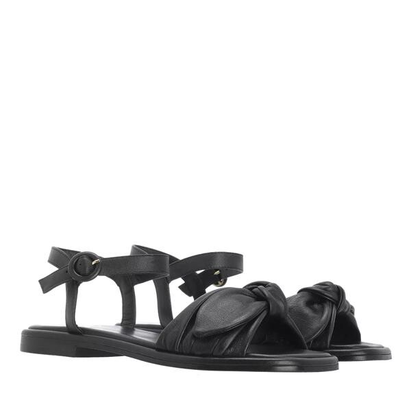 

Сандалии halah leather bow flat sandal Ted Baker, черный