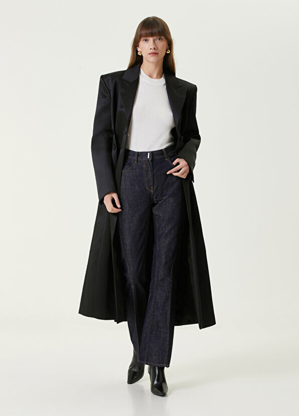 

Темно-синие джинсовые брюки bootcut Givenchy, Синий