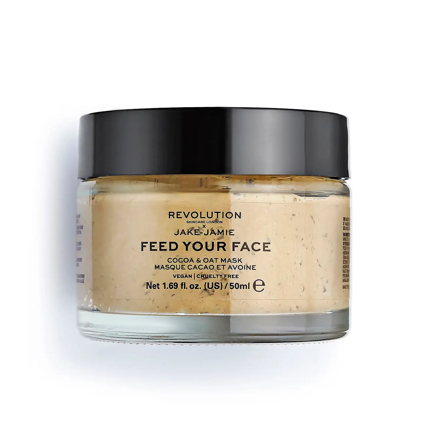 

Revolution Skincare x Jake Jamie Увлажняющая маска для лица с какао и овсом 50мл