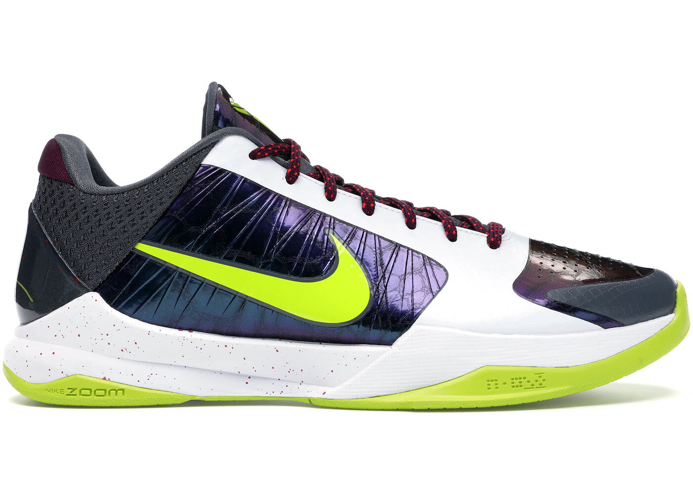 

Кроссовки Nike Kobe 5 мужские, фиолетовый / белый