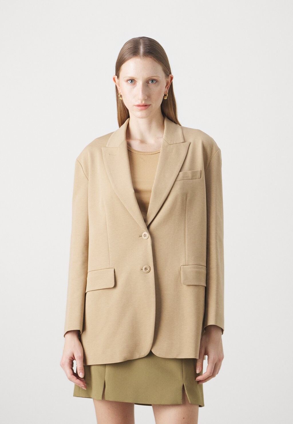 

Полупальто Riom WEEKEND MaxMara, бежевый