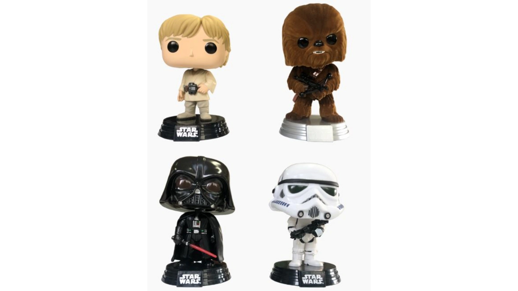 

Funko - Pop! Звездные войны эксклюзивная виниловая упаковка Новая классика, 4 шт