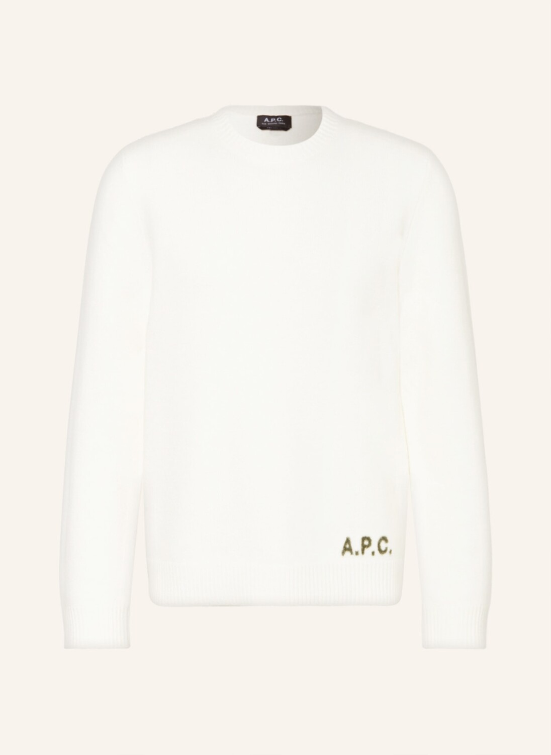 

Свитер A.P.C. EDWARD, экру