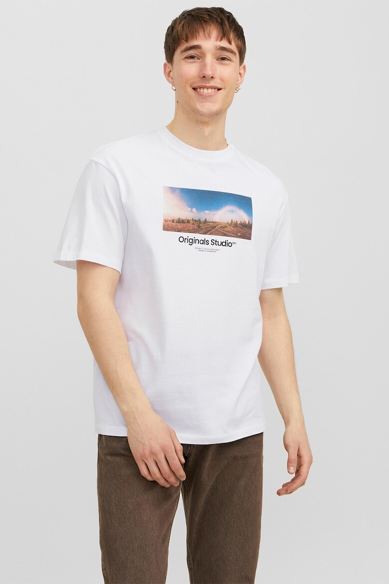 

Футболка с фотопринтом Jack & Jones, белый