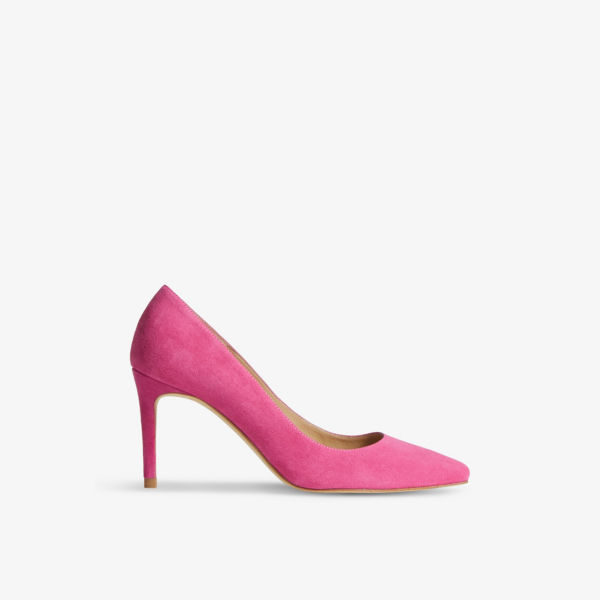 Туфли floret из замши и кожи с острым носком Lk Bennett, розовый кроссовки для девочек gsd one lk g розовый