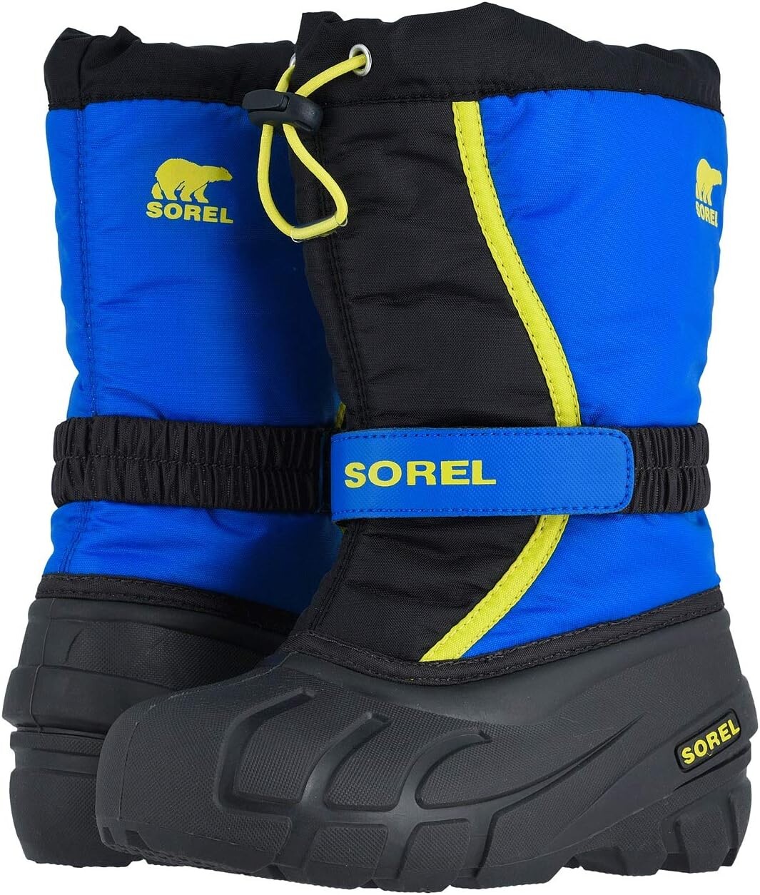 Зимние ботинки Flurry SOREL, цвет Black/Super Blue 1