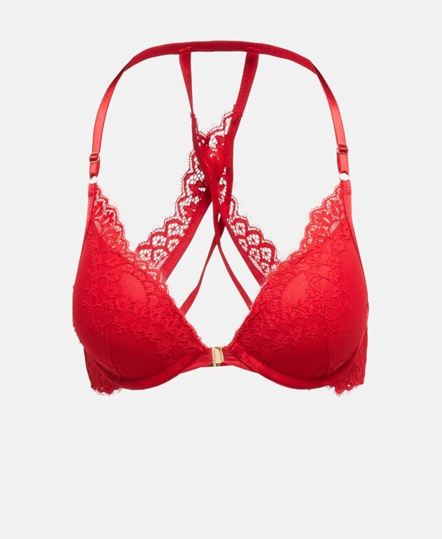 

Бюстгальтер пуш-ап, чашка B Hunkemöller, красный