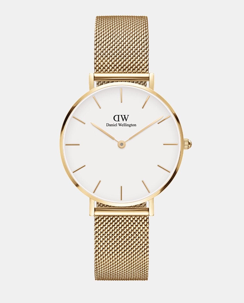 

Petite Mesh DW00100348 женские часы с золотой стальной сеткой Daniel Wellington, золотой