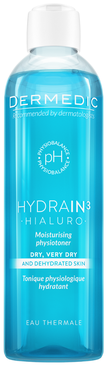 Dermedic Hydrain 3 Hialuro Тоник для лица, 200 ml мицеллярная вода dermedic hydrain3 hialuro h2o 100 мл