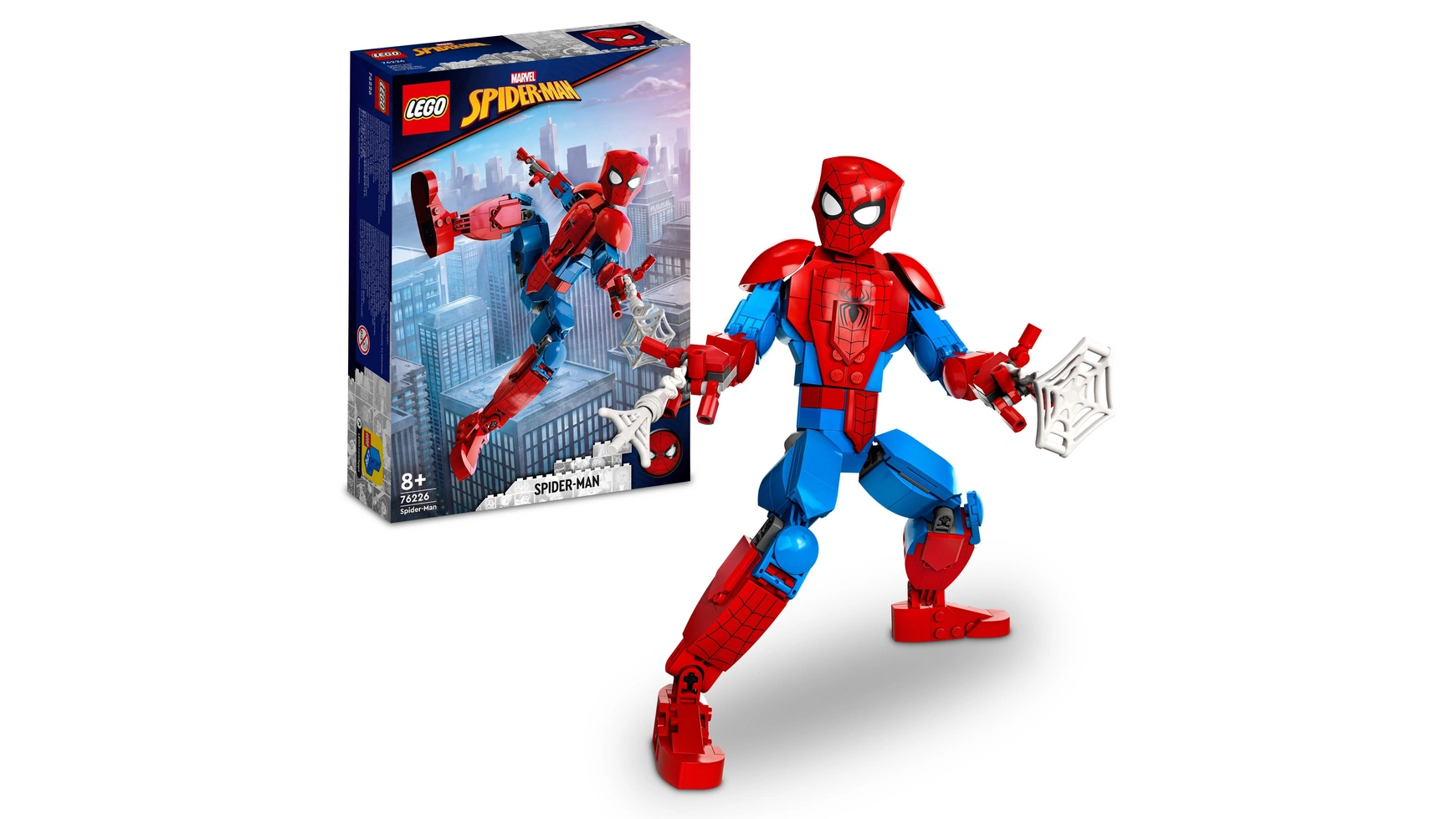 Lego Marvel Фигурка Человека-паука конструктор lego marvel super heroes фигурка человека паука 76226 258 деталей