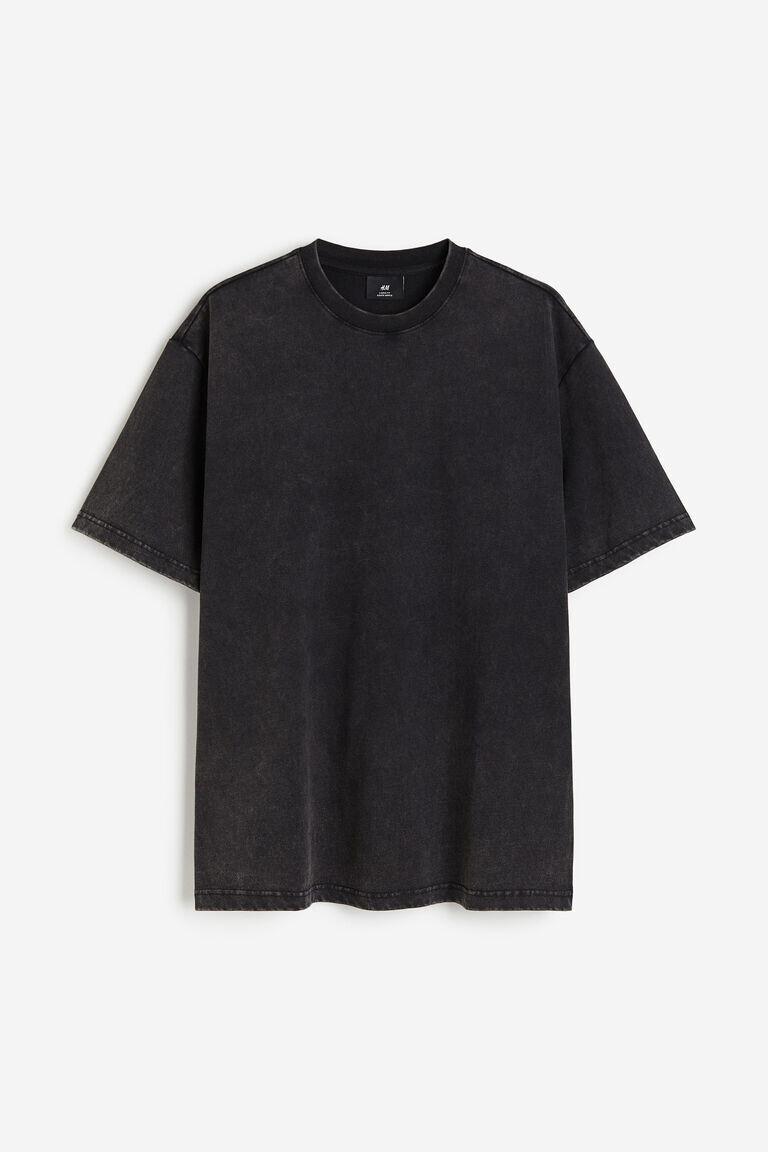

Свободная футболка H&M, черный
